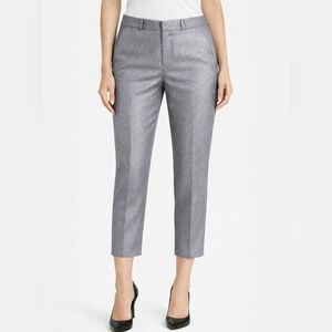 Banana Republic Avery Silver Metalic Pants Size 2 S